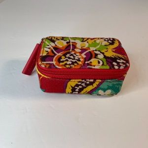 Vera Bradley  Pill Case (missing vials)- Rhumba